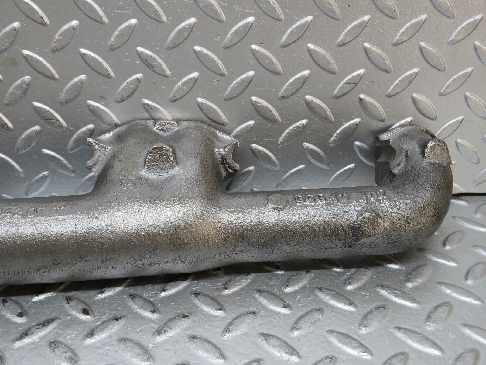 28482 Mercedes-Benz S123 240D Wagon Exhaust Manifold 6161420701