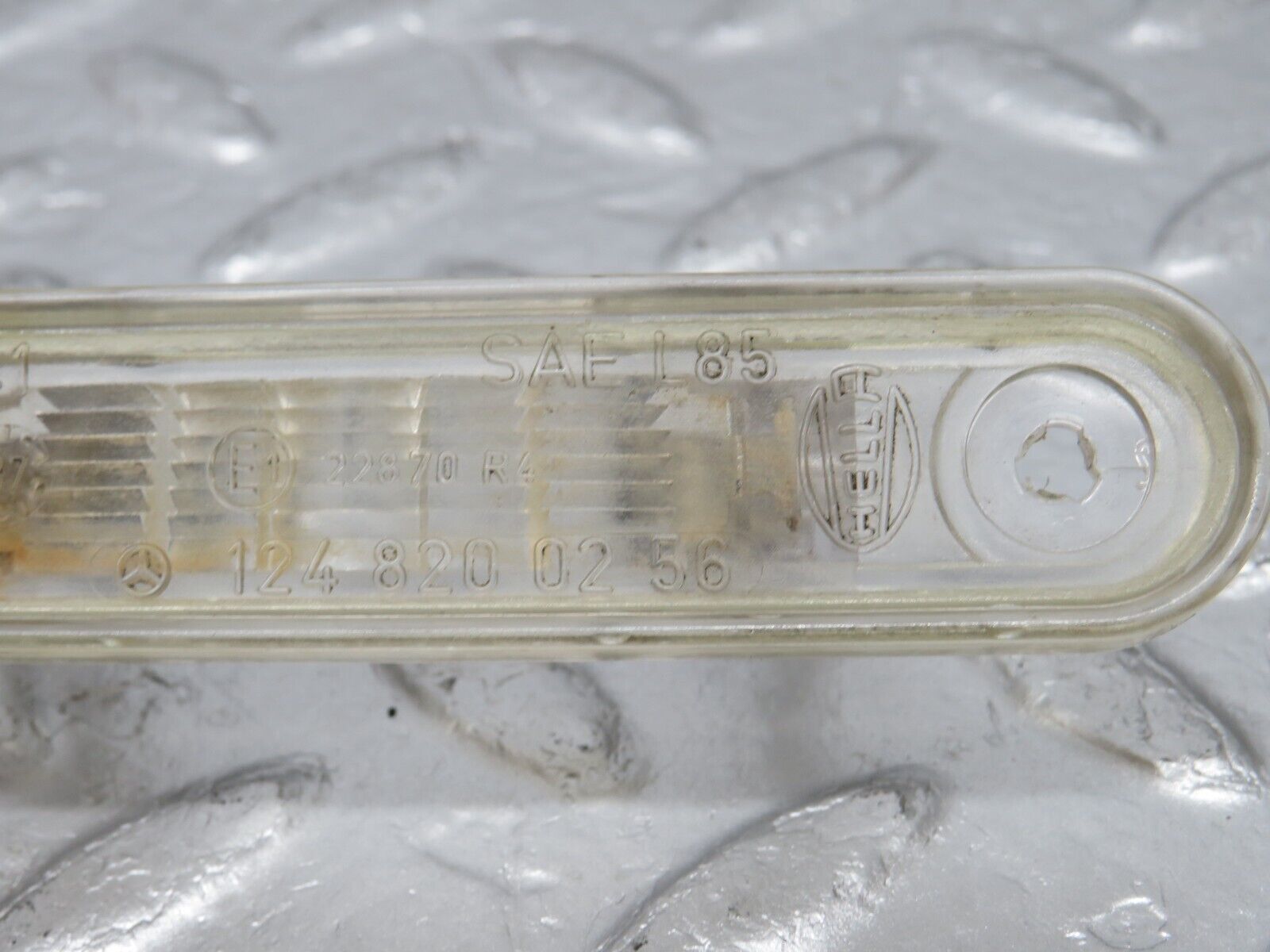 34099 Mercedes-Benz W124 260E number Plate Light Pair 1248200256