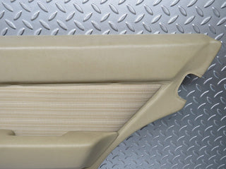 W124 rear right door card beige used OEM
