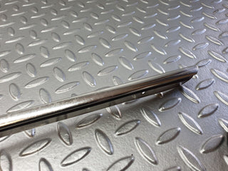 W126 roof chrome trim left side used OEM