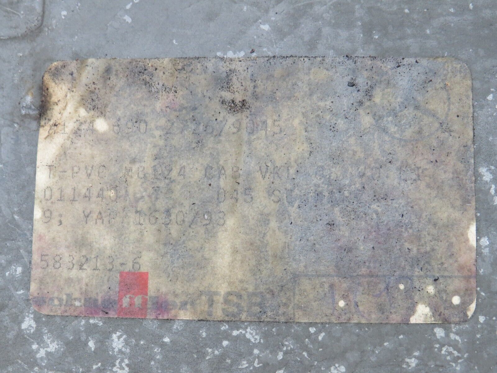 37781 Mercedes-Benz A124 320E Cabriolet Roof Headlining Panel 2x Black 1246902826 1246902726