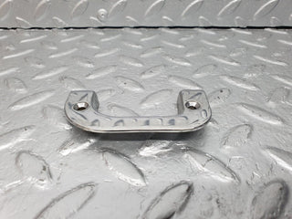 W126 interior chrome door latch trim right used OEM