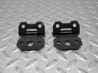 W201 Baby Benz left door hinge pair used OEM