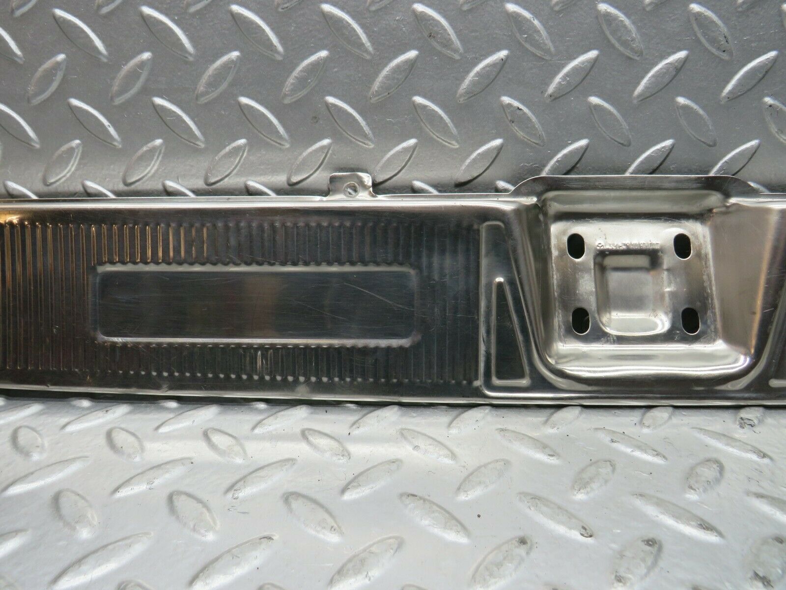 22204 Mercedes-Benz S123 280TE Wagon Trunk Ornamental Chrome Cover 1236681089