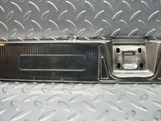 W123 Wagon trunk ornamental chrome cover used OEM