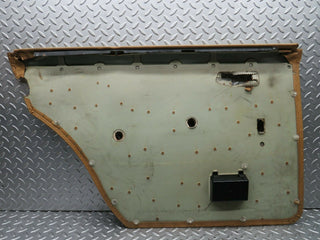 W123 Wagon rear right door card palomino used OEM