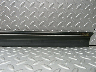 W123 Coupe left door lower moulding trim used OEM