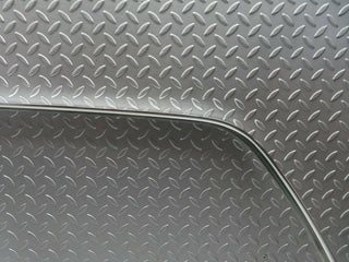 W123 Coupe roof chrome trim left side used OEM