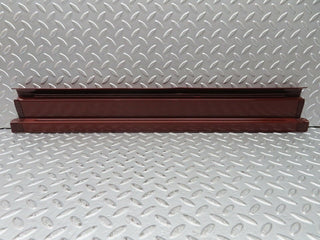 21485 Mercedes-Benz W126 300SE Front Left Door Sill Cover Burgundy Red