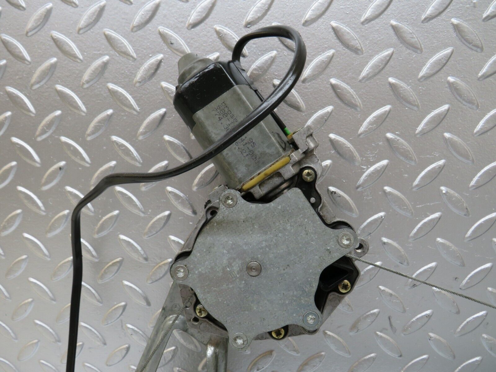 25803 Mercedes-Benz W124 280E Rear Left Power Window Regulator With Motor