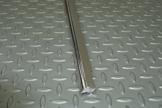 W115 front left door chrome moulding trim used OEM