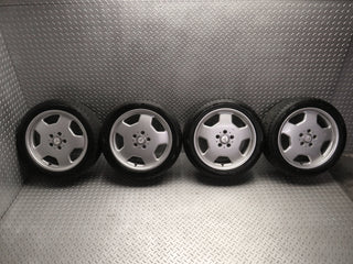 W124 alloy wheel set 7.5jx17h2 et35 used OEM
