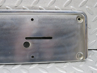 40662 Mercedes-Benz W123 300D Rear Chrome Number Plate Holder