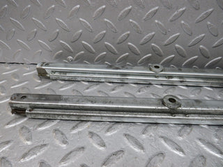 W126 Coupe front right seat rail pair used OEM