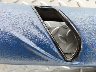 W116 b pillar cover left side blue used OEM