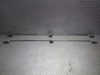 28226 Mercedes-Benz S123 240D Wagon Roof Rack Roof Chrome Bar Pair 1238420714