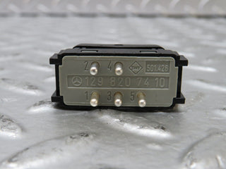 26529 Mercedes-Benz C124 220CE Coupe Rear Windscreen Defroster Switch 1298207410