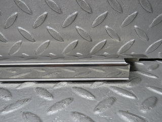 W109 rear right door sill chrome used OEM