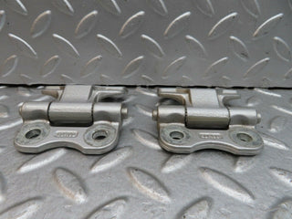 W140 Coupe left door hinges pair used OEM