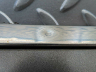 W126 front left door lower moulding trim used OEM
