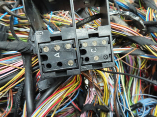 W140 Coupe engine chassis body wire wiring harness used OEM