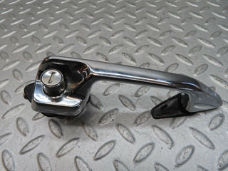 W108 chrome door handle front right used OEM