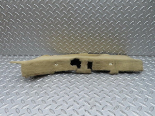 R129 SL rear floor cross member mat carpet cream used OEM