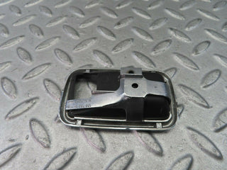 W108 chrome frame for door opener left used OEM