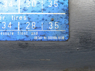 40350 Mercedes-Benz W110 230 Fuel Tank Flap Cap 0005848139