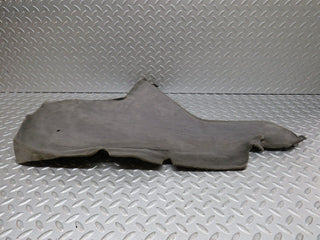W126 centre console carpet left grey used OEM