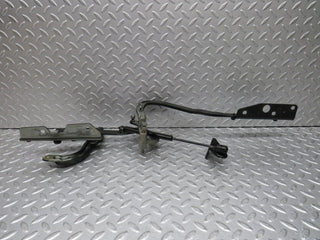 W124 Cabriolet trunk boot soft top hinge left side used OEM