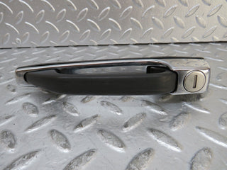 W123 front right exterior door handle used OEM