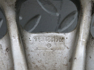 W123 alloy wheel set mexican hat 5.5jx14h2 et30 used OEM