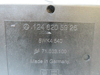 22345 Mercedes-Benz C124 E220 Coupe Central Lock Control Unit 1248205926