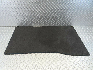 W123 Coupe front left passenger side floor mat blue used OEM