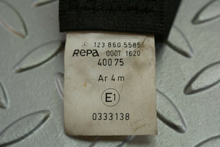 2969 Mercedes-Benz C123 280CE Coupe Rear Left Seat Belt 1238605585