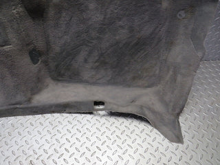 W124 rear floor carpet grey used OEM