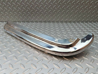 W108 rear left upper bumper chrome used OEM