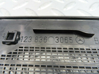 10768 Mercedes-Benz W123 230E Air Intake Grill Right Side 1238363065