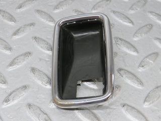 W108 chrome frame for door opener left used OEM