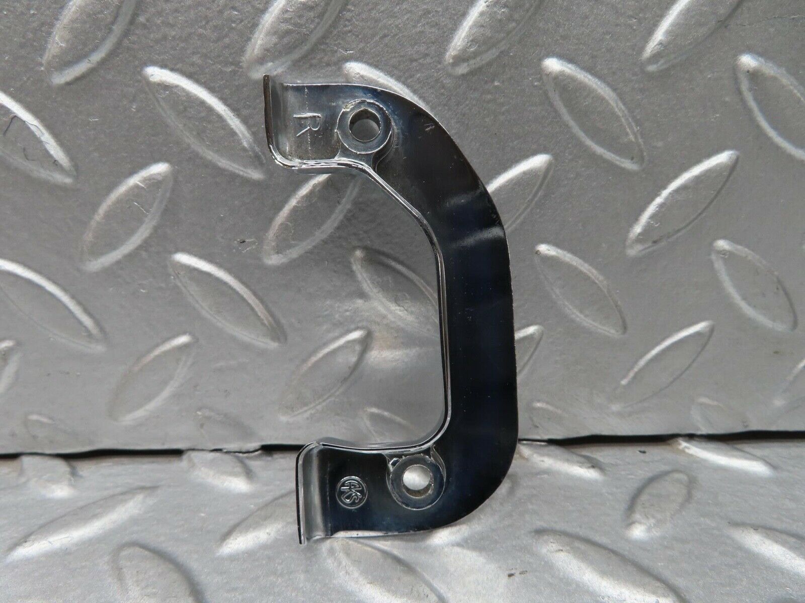 14451 Mercedes-Benz W116 350SE Right Interior Chrome Door Latch Trim