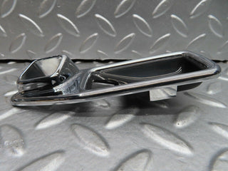 W123 chrome frame for door opener left used OEM