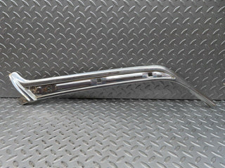 W116 a pillar chrome moulding trim left side used OEM