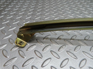W140 front left door window channel used OEM