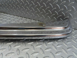 W108 front left upper bumper corner used OEM