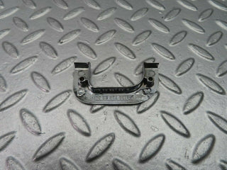 W123 Coupe right interior chrome door latch trim used OEM
