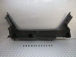 W202 trunk lock trim panel used OEM