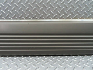 W126 front left door lower moulding trim used OEM