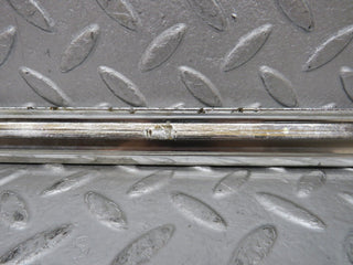 W109 front left door chrome moulding trim used OEM