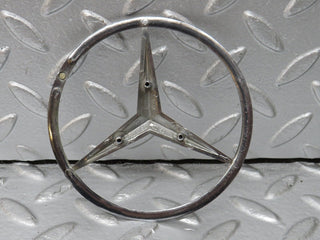 33628 Mercedes-Benz W201 190E 2.0L Chrome Rear Emblem 2017580058